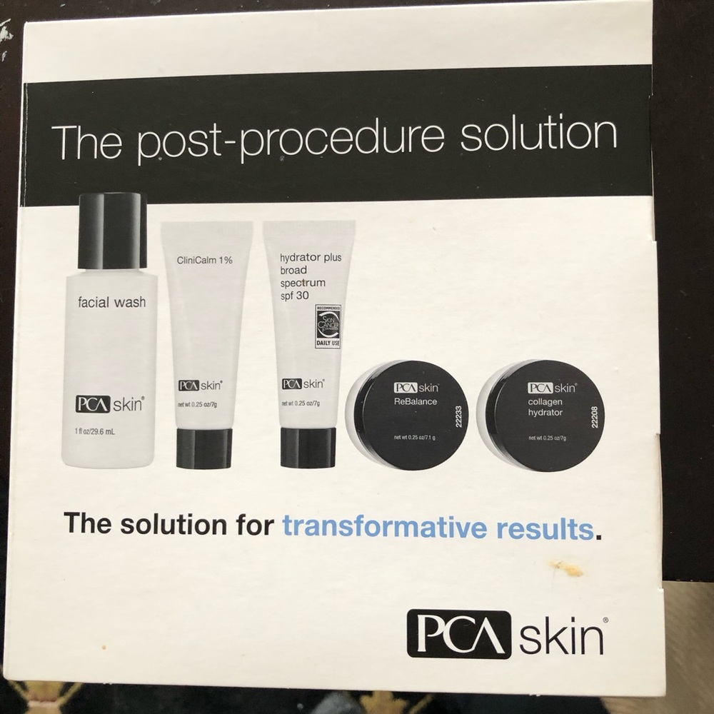 PCA Skin post procedure solutions (minis)
